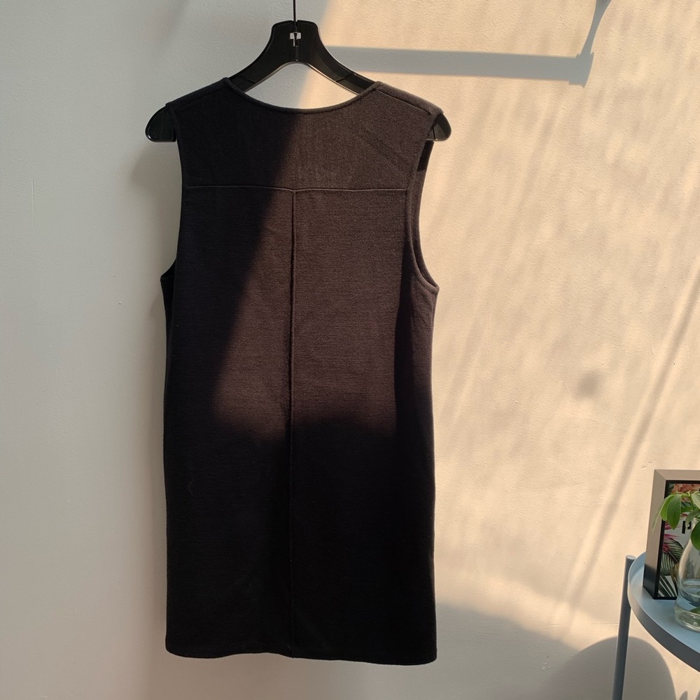 Free people V-neck wool blend sweater dress - Picture 4 of 5